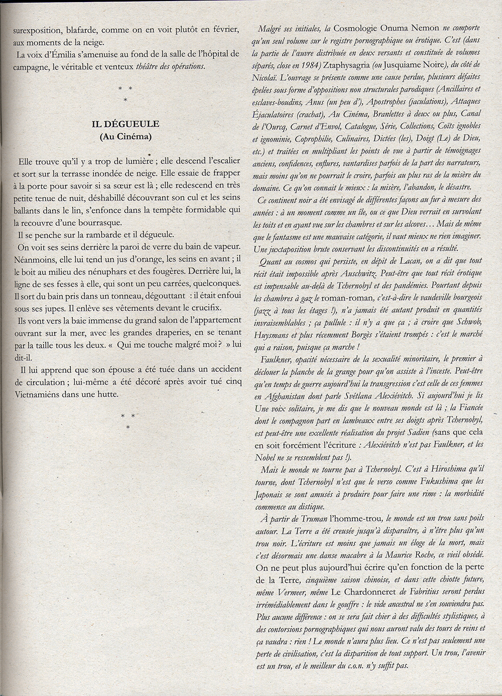 Ztaphysagria de Nicolaï (extrait)