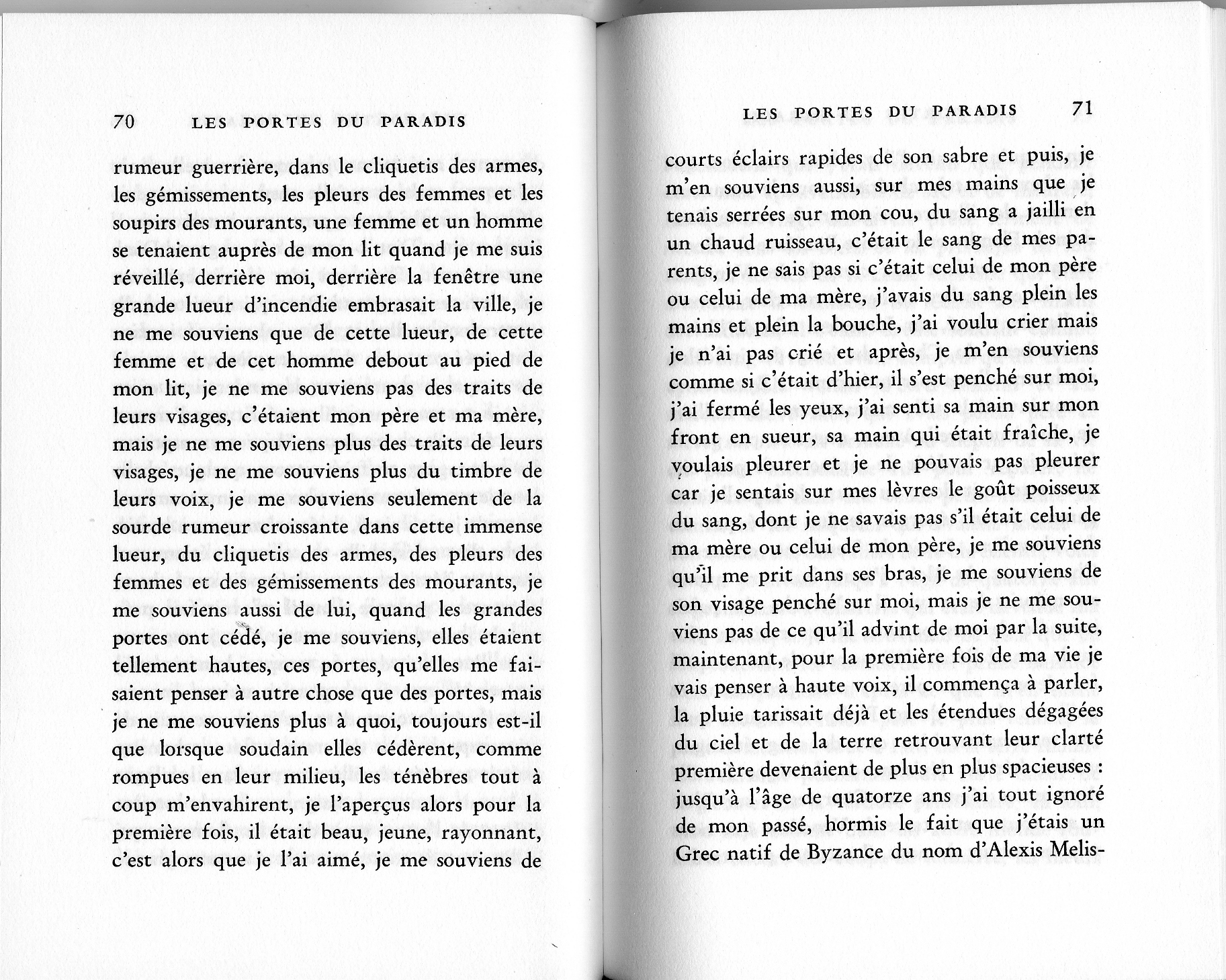 Des Portes du Paradis à l’Enfer