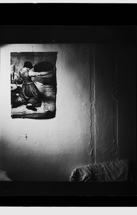 Courbet sur un mur de New-York