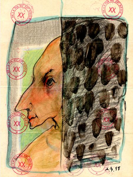 Aquarelle de la fin du XXème Siècle