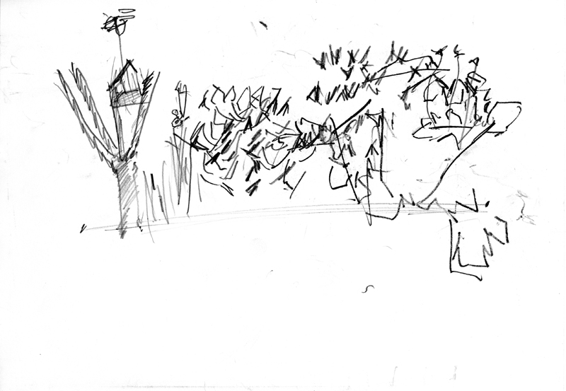Croquis Jardin 3