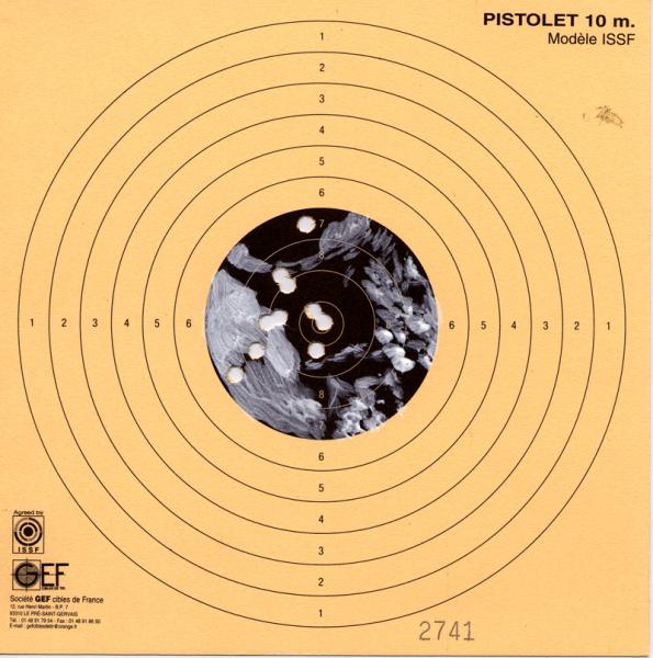 Cent Cibles Trouées : N°8 : Sommet avec Arbre à droite