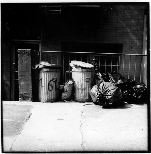 Poubelles à Greenwich Village