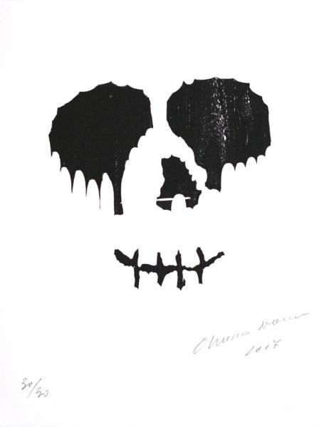 Tête de Mort Gravée n°2